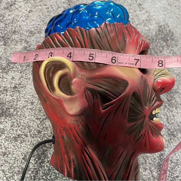 Lobotomy Electra Plasma Lamp Zombie Head LumiSource Inc. Works Perfectly - Picture 12 of 12